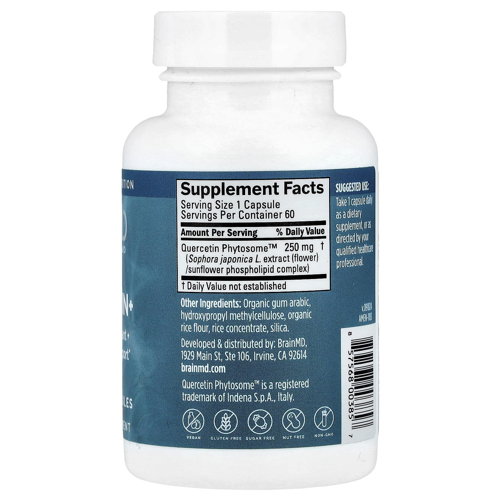 BrainMD QuercetinPlus: Boost Energy & Immune Function Naturally - Image 2