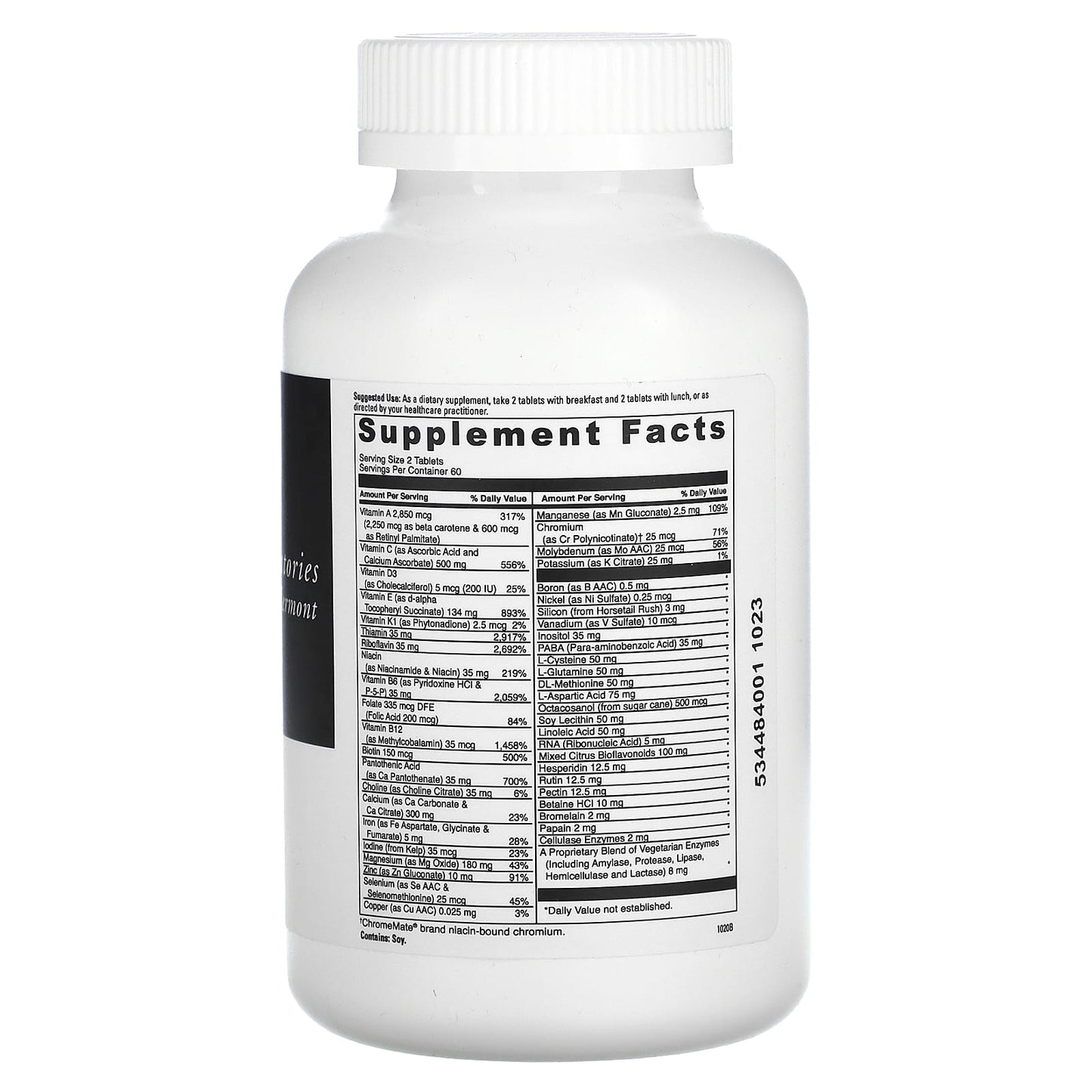 DaVinci Laboratories Spectra Multiple Vitamin/Mineral Supplement - Image 2