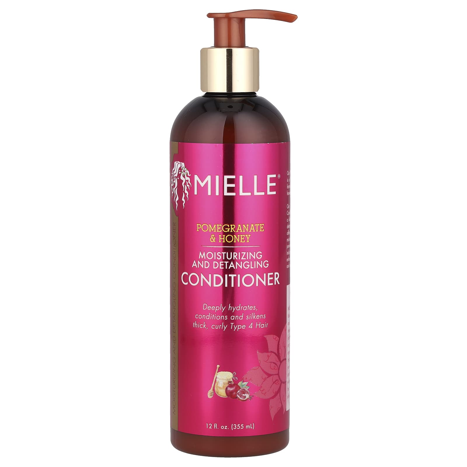 Mielle, Moisturizing and Detangling Conditioner, Pomegranate & Honey, 12 fl oz (355 ml) - Image 1
