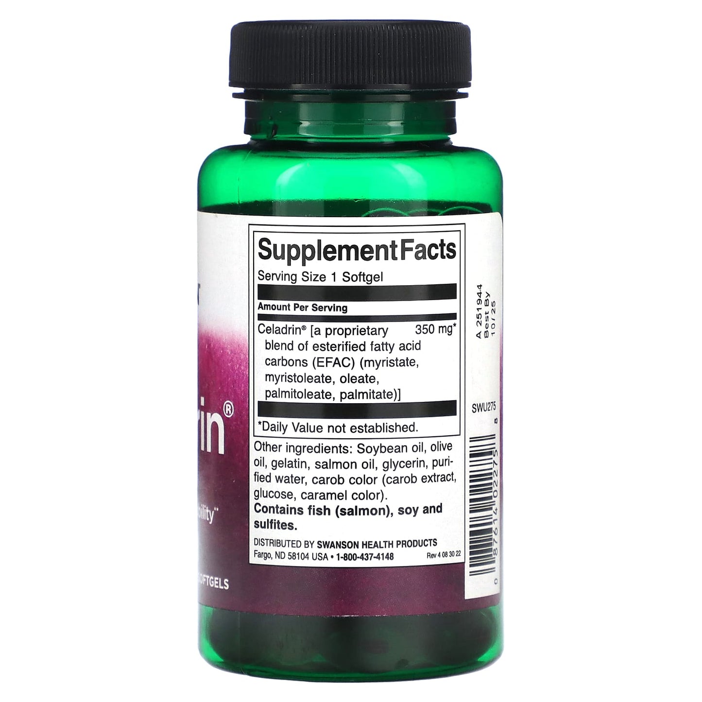 Swanson, Celadrin, 350 mg , 90 Softgels - Image 2