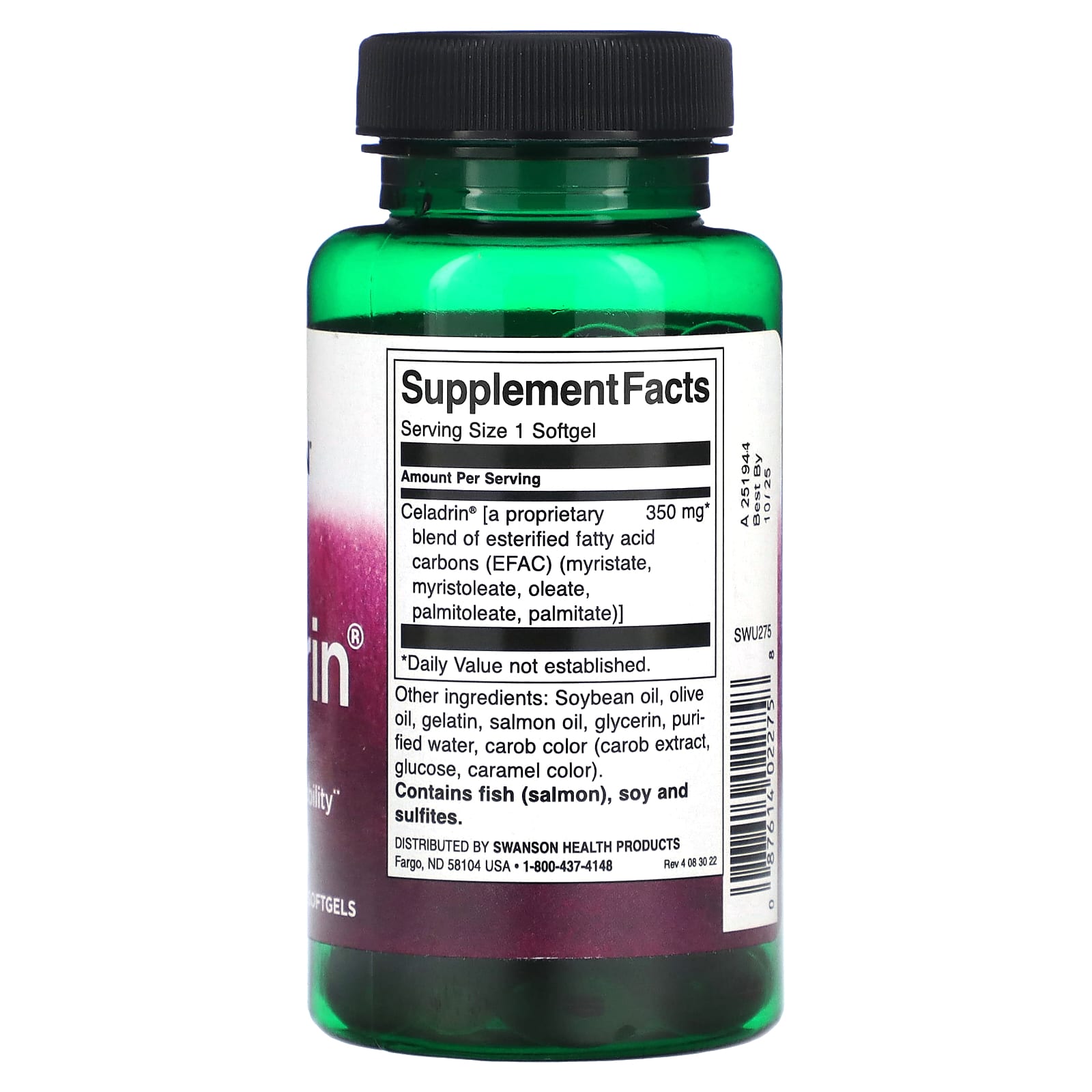 Swanson, Celadrin, 350 mg , 90 Softgels - Image 2