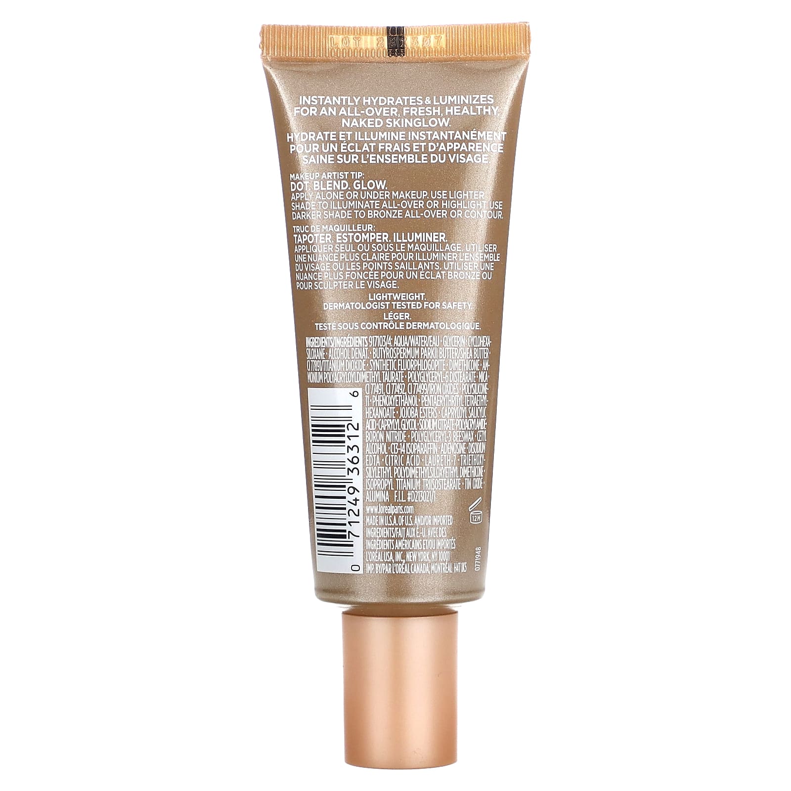 L'Oréal, True Match, Lumi Glotion, 903 Medium Glow, 1.35 fl oz (40 ml) - Image 2