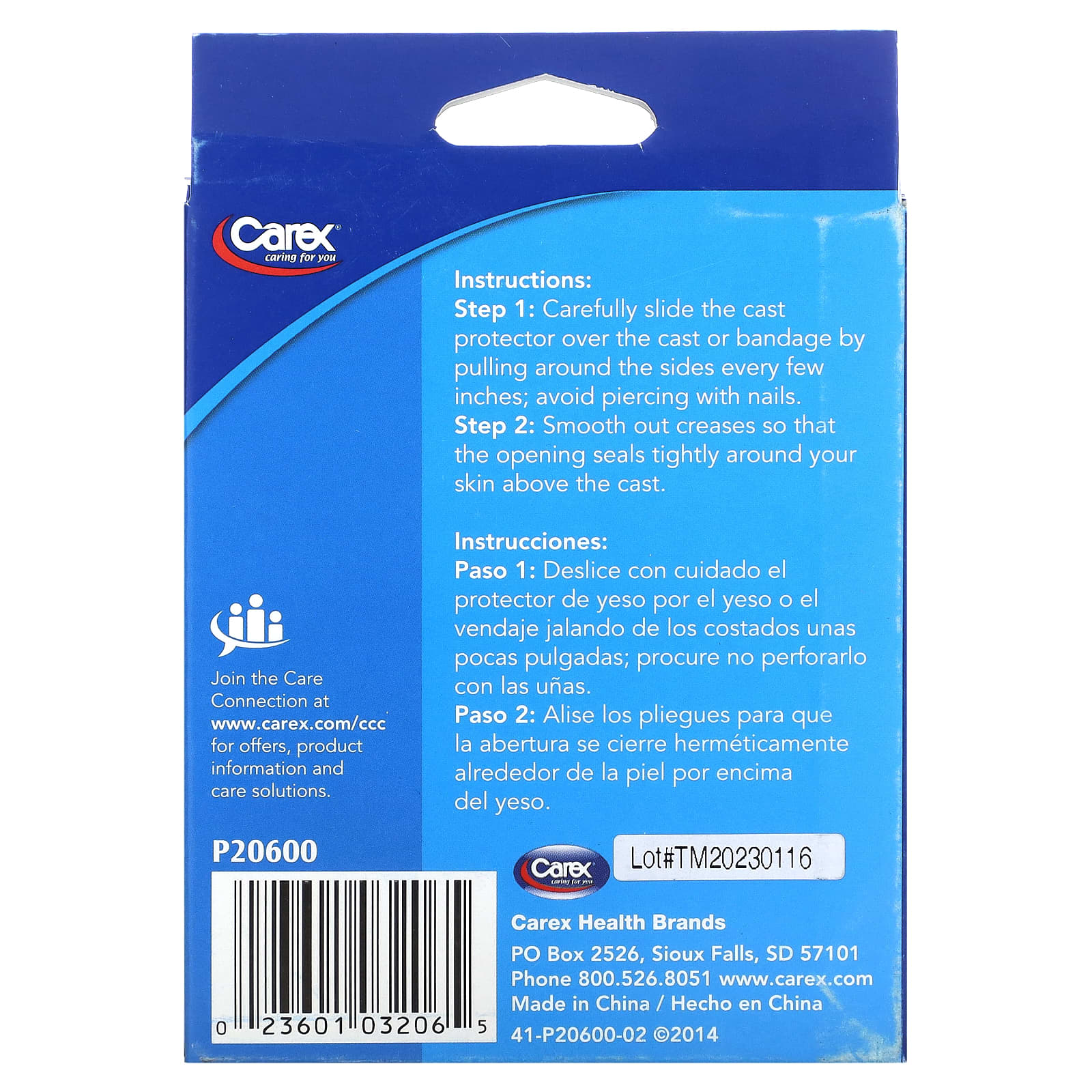 Waterproof Cast Protector by Carex - Reusable & Durable - Image 2
