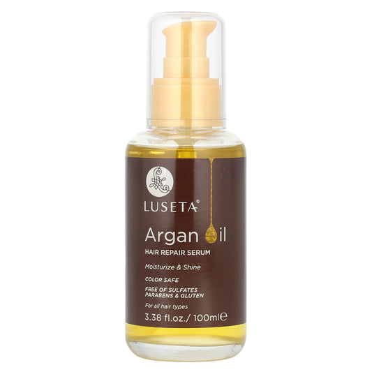 Luseta Beauty, Argan Oil, Hair Repair Serum, 3.38 fl oz (100 ml) - Image 1
