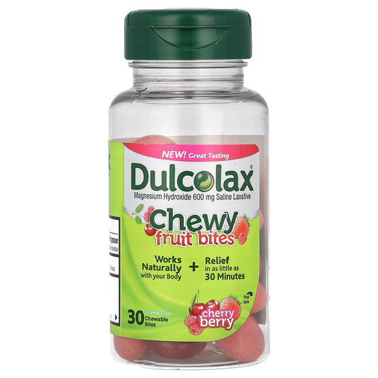 Dulcolax Chewy Fruit Bites - Fast, Gentle Constipation Relief - Image 1