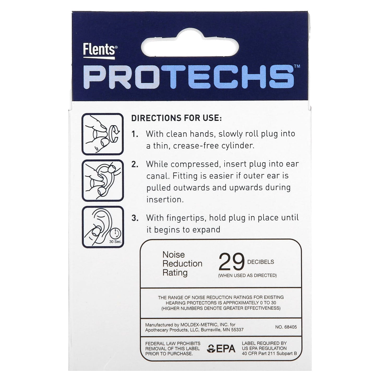 Flents Foam Ear Plugs - Soft, Comfortable Noise Reduction for Sleeping - Image 2