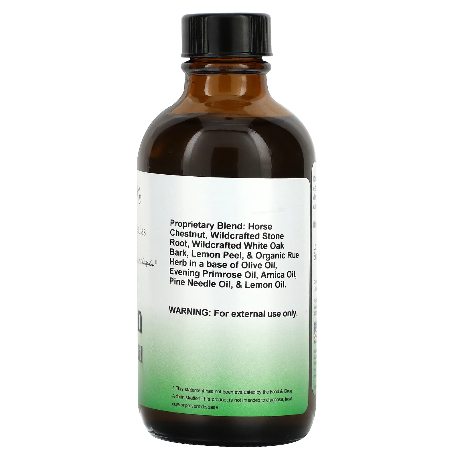 Relieve Varicose Veins with Natural V-Vein Massage Oil by Christopher's - Image 2