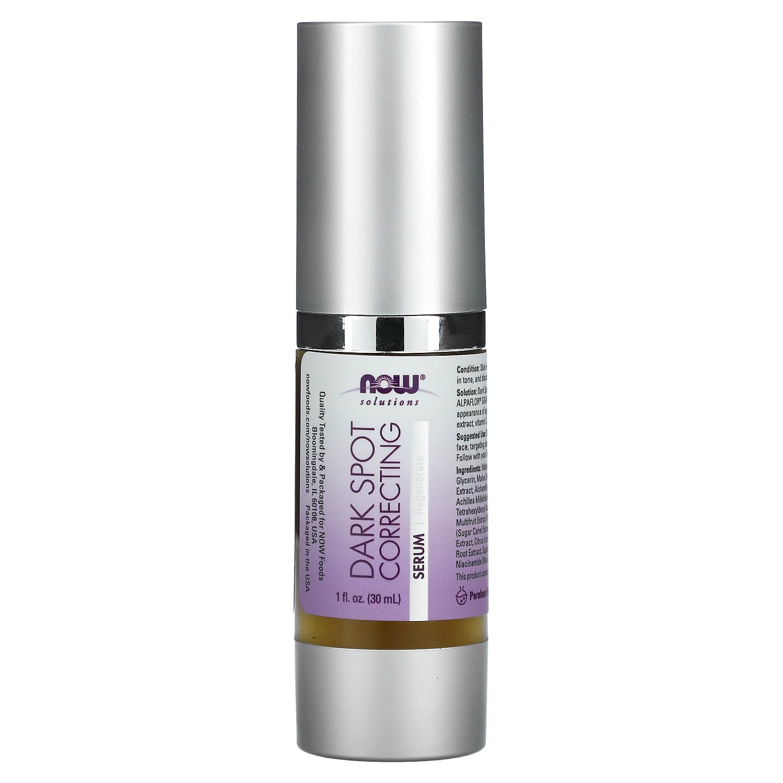 NOW Foods, Dark Spot Correcting Serum, 1 fl oz (30 ml) - Image 1