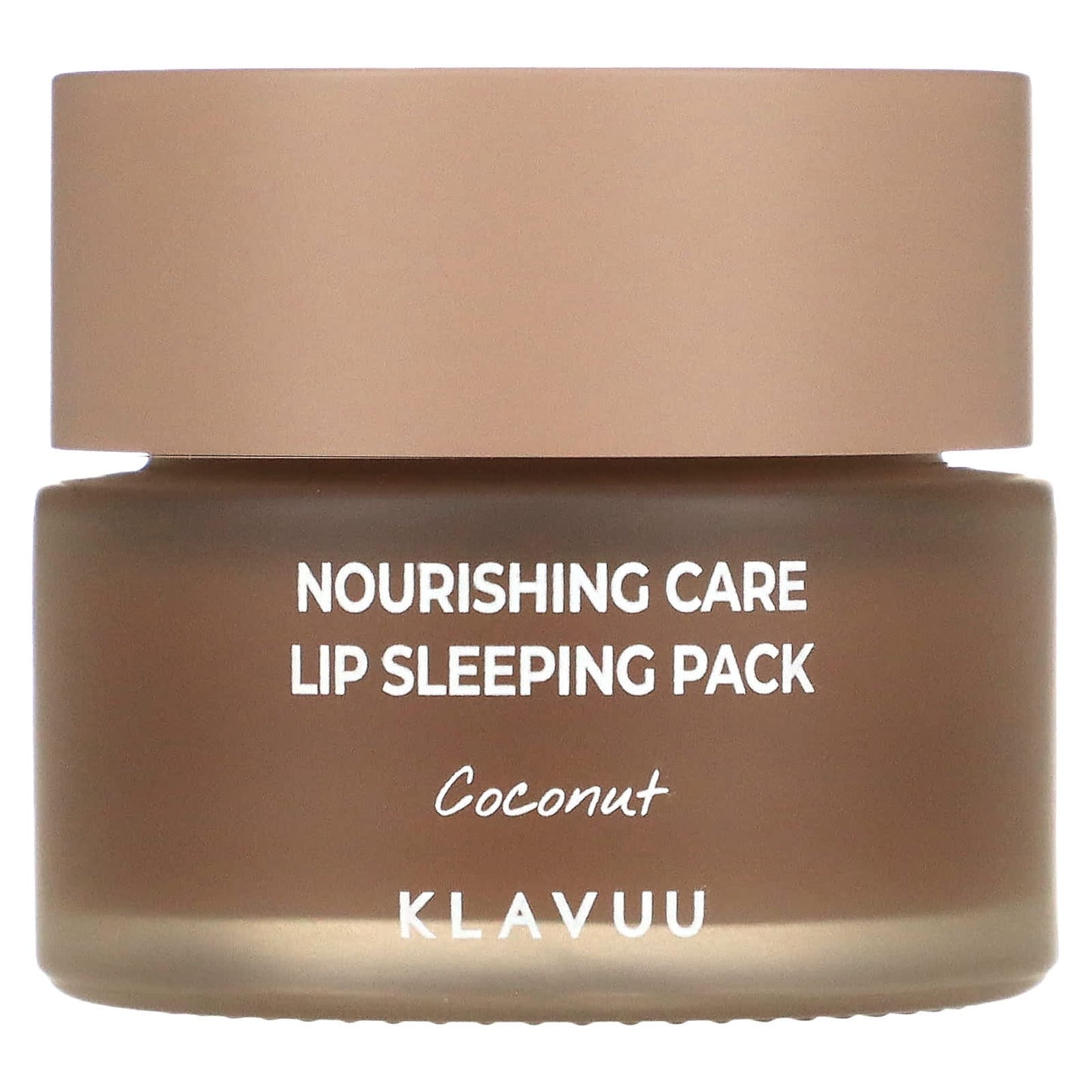 KLAVUU, Nourishing Care, Lip Sleeping Pack, Coconut, 0.70 oz (20 g) - Image 1