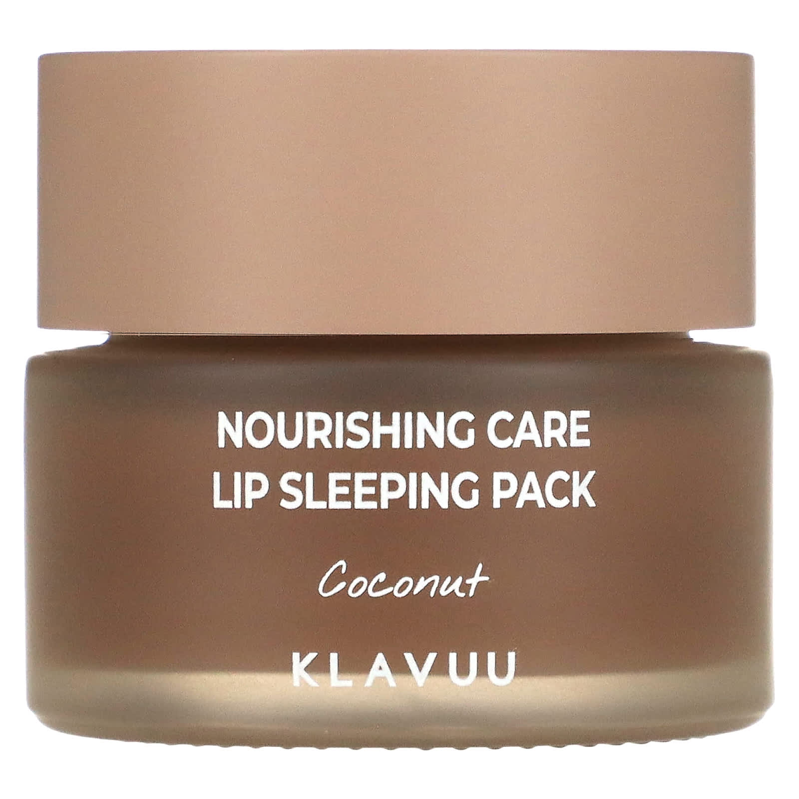 KLAVUU, Nourishing Care, Lip Sleeping Pack, Coconut, 0.70 oz (20 g) - Image 1