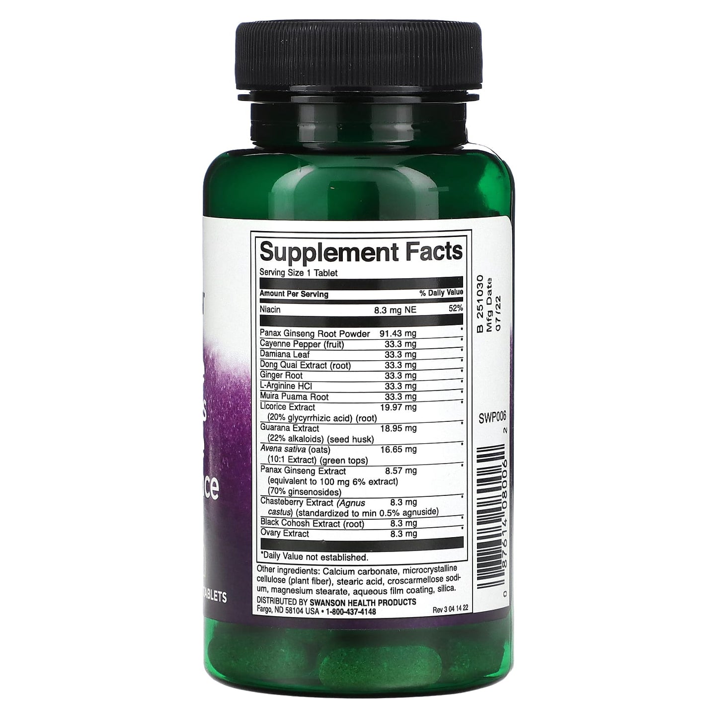 Swanson, Ultimate Women's Intimate Performance, 90 Tablets - Image 2