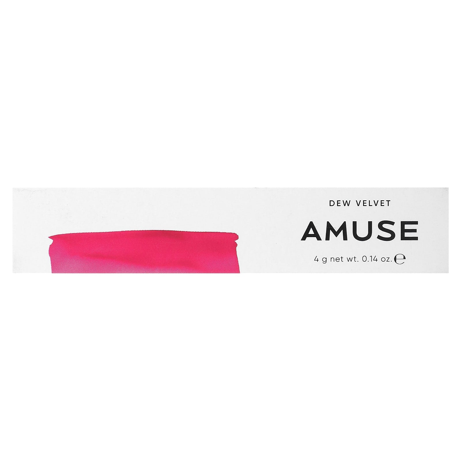 Amuse Dew Velvet Tint, Hibiscus Shade, Cruelty-Free & Vegan, 0.14 oz (4 g) - Image 2