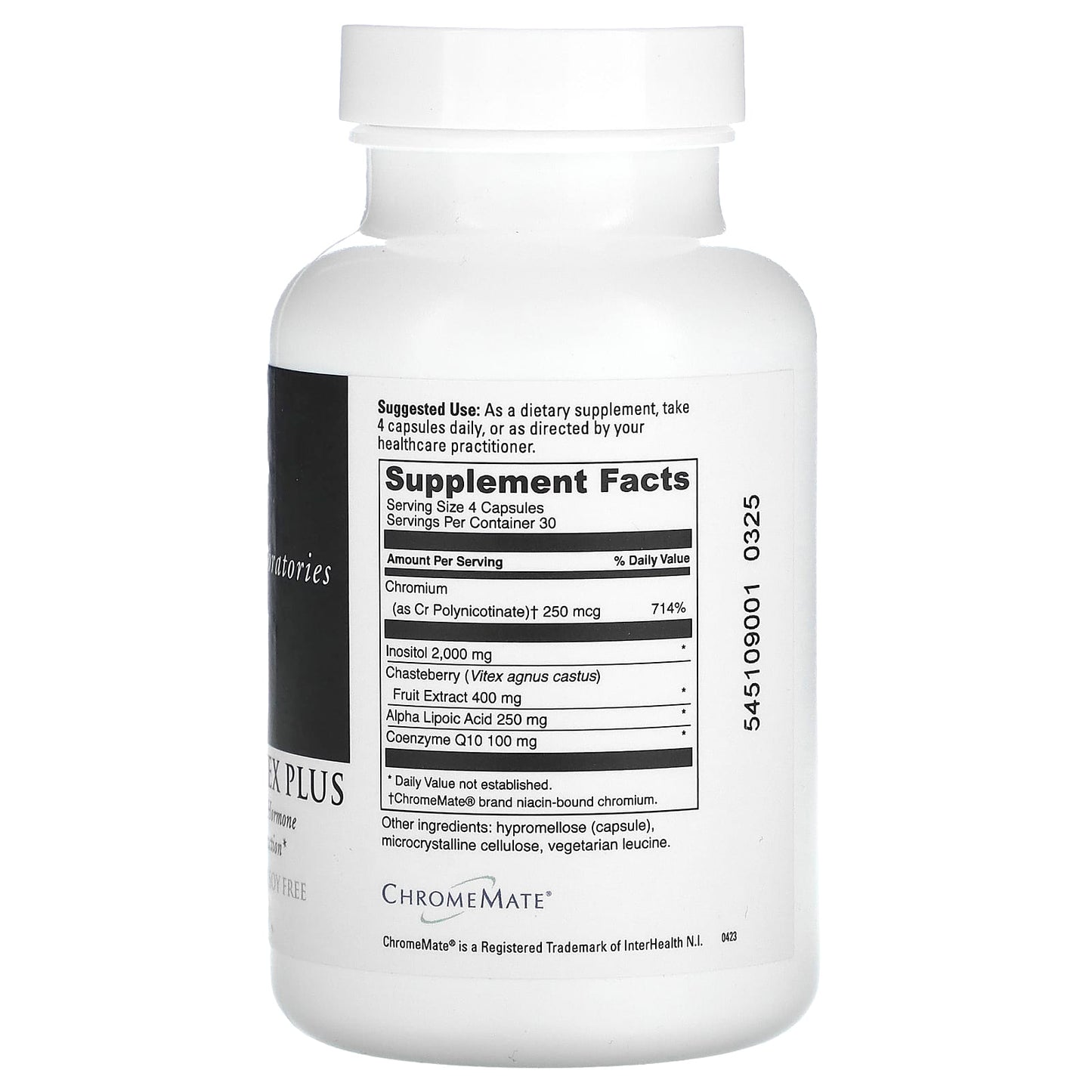 DaVinci Laboratories Inositol + Vitex Plus for Hormone Balance & Ovarian Health - Image 2