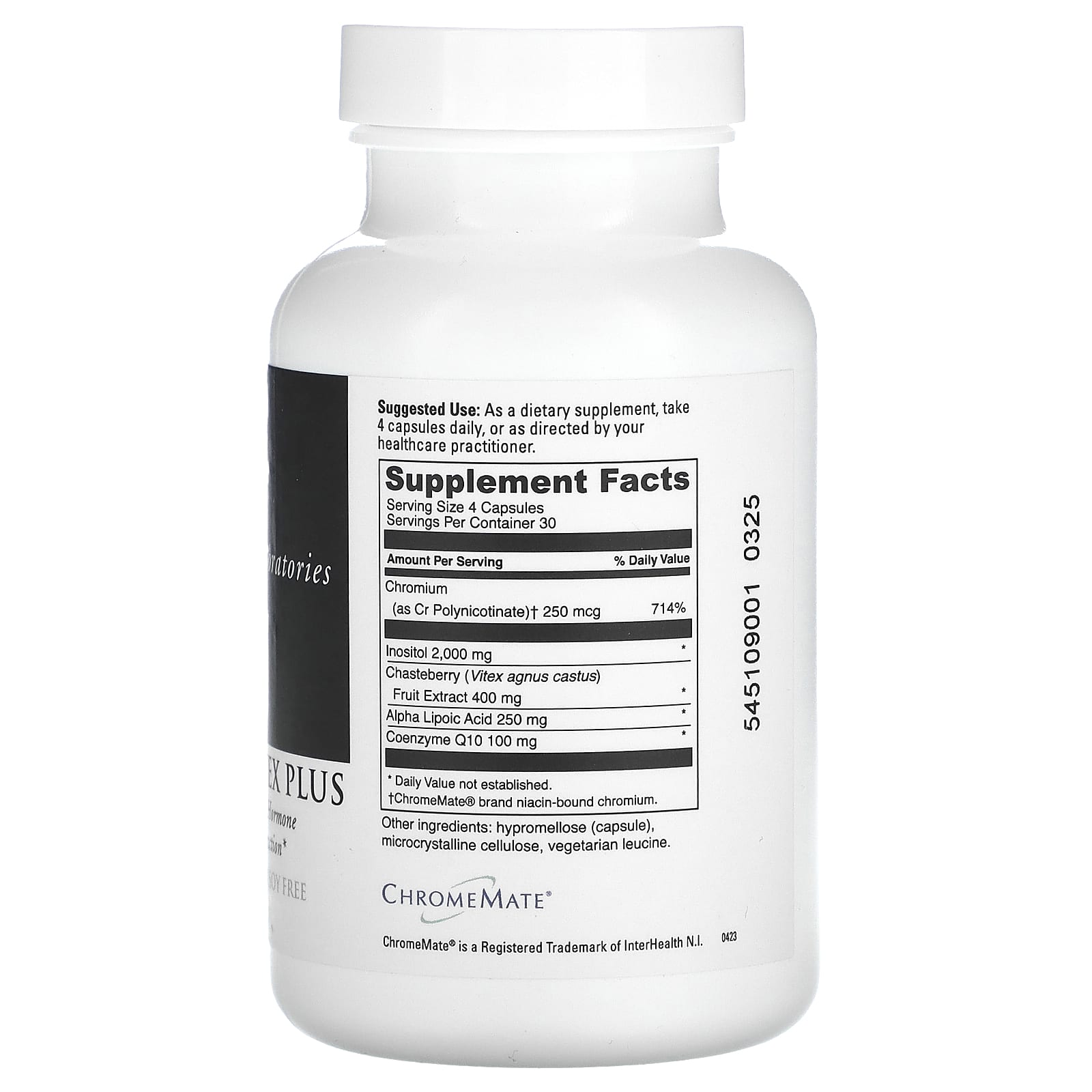 DaVinci Laboratories Inositol + Vitex Plus for Hormone Balance & Ovarian Health - Image 2