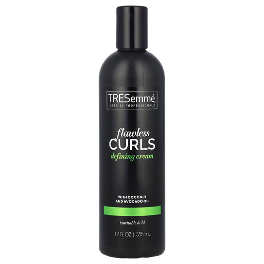TRESemmé, Flawless Curls Defining Cream, With Coconut and Avocado Oil, 12 fl oz (355 ml) - Image 1