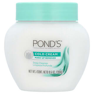 Pond's Cold Cream Makeup Remover, 9.5 oz Deep Cleanser for Sensitive Skin