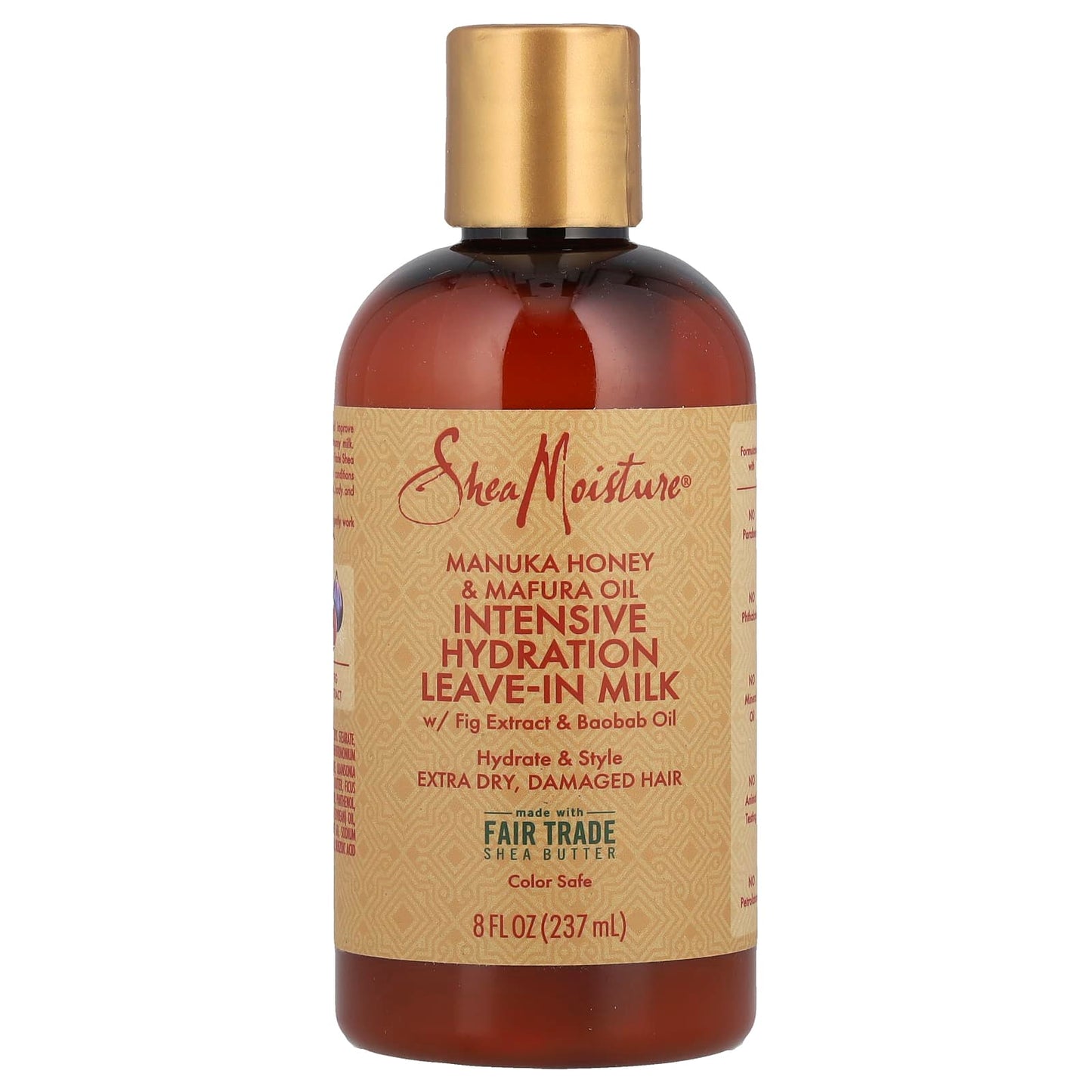 SheaMoisture, Manuka Honey & Mafura Oil, Intensive Hydration Leave-In Milk, 8 fl oz (237 ml) - Image 1