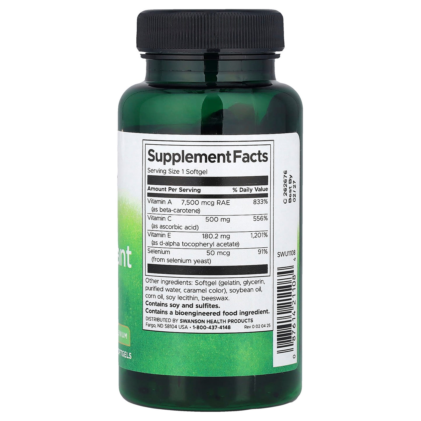 Swanson, Daily Antioxidant Boost, 60 Softgels - Image 2