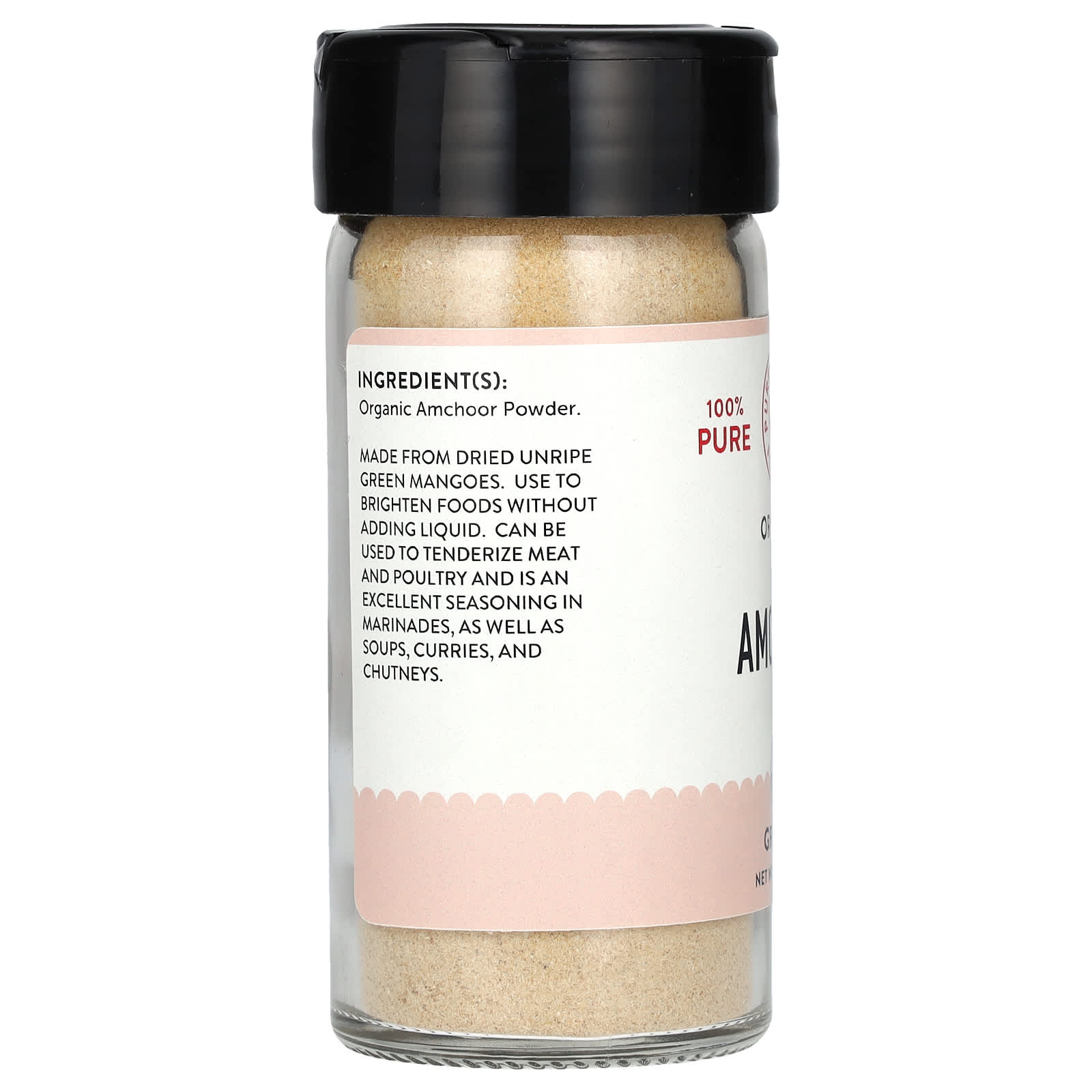 Pure Indian Foods, Organic Ground Amchoor, 2.5 oz (70 g) - Image 2
