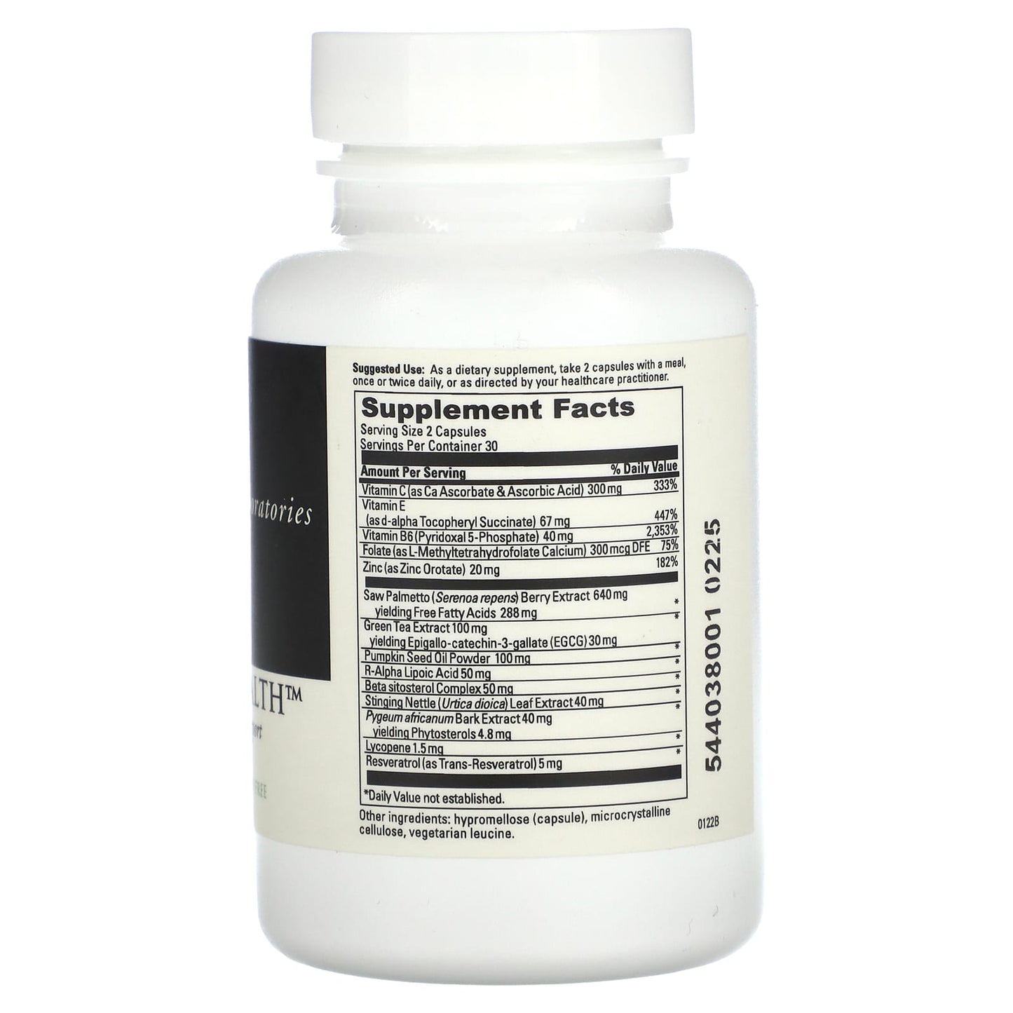 DaVinci Laboratories Prostate Health Supplement 60 Capsules - Image 2