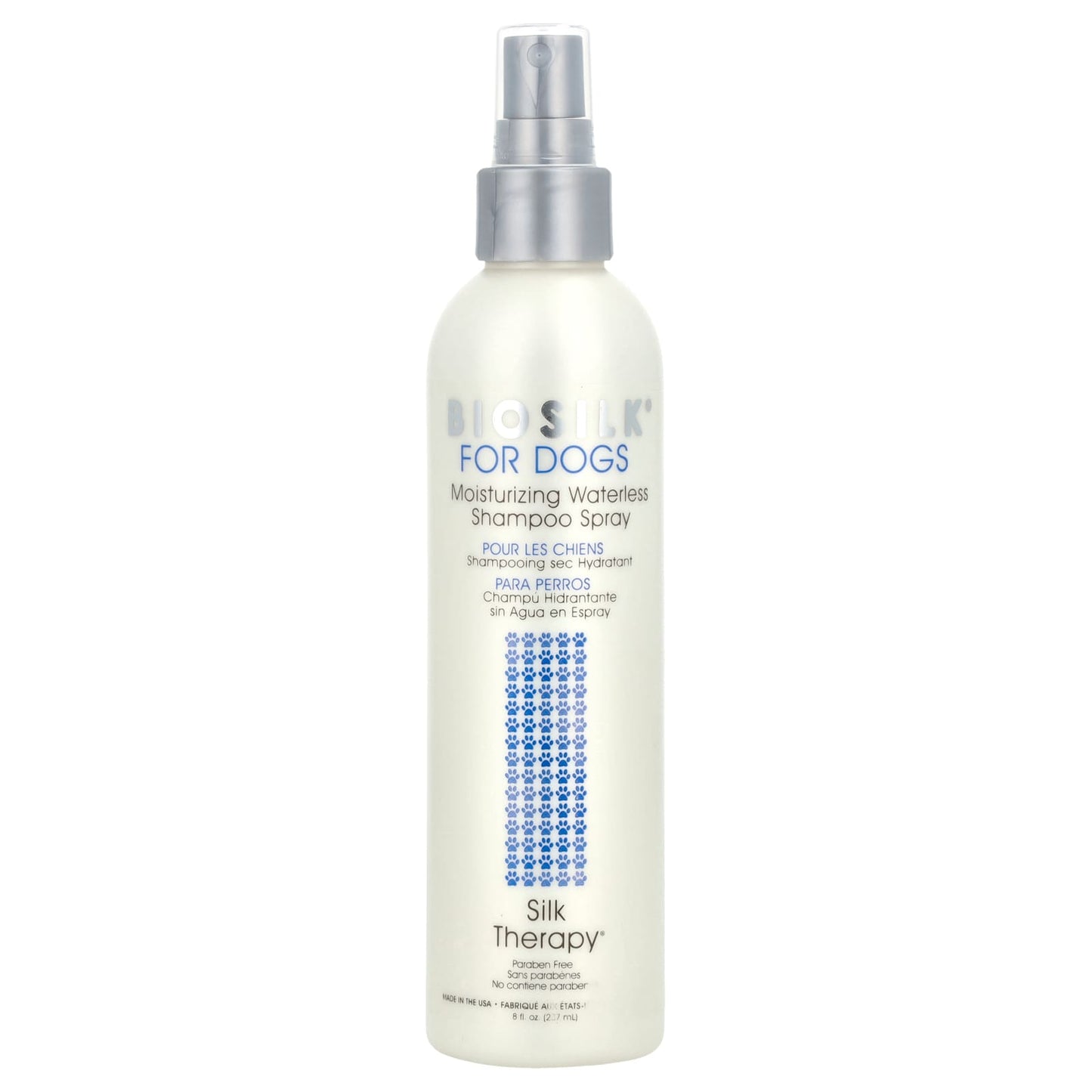 Biosilk Moisturizing Dog Shampoo Spray, Cruelty-Free, 8 fl oz - Image 1