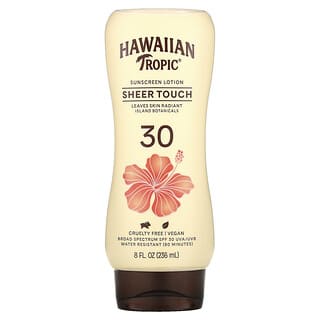 Hawaiian Tropic Sheer Touch Sunscreen Lotion, SPF 30, 8 fl oz