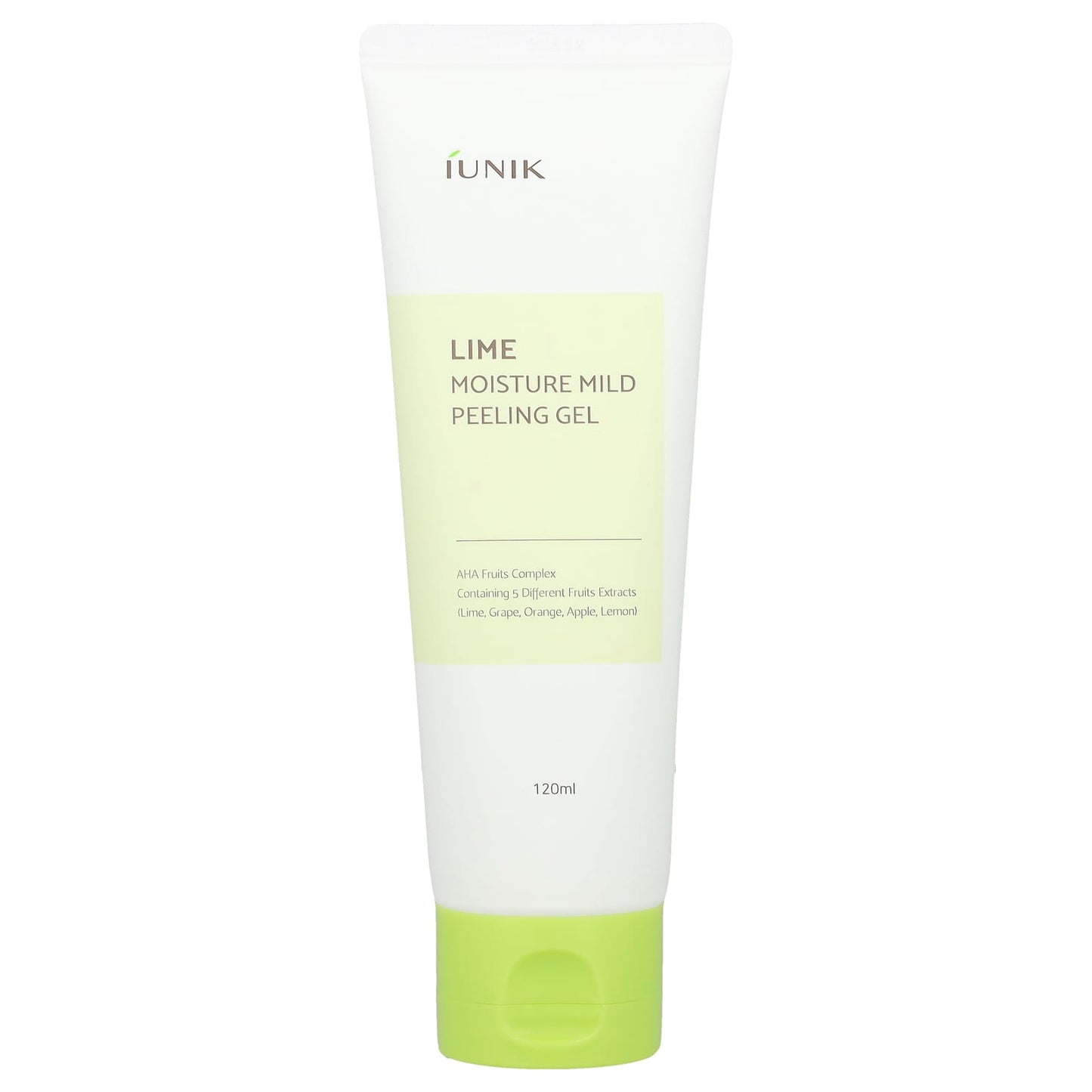 iUNIK Lime Moisture Mild Peeling Gel for Glowing Skin - 120ml - Image 1