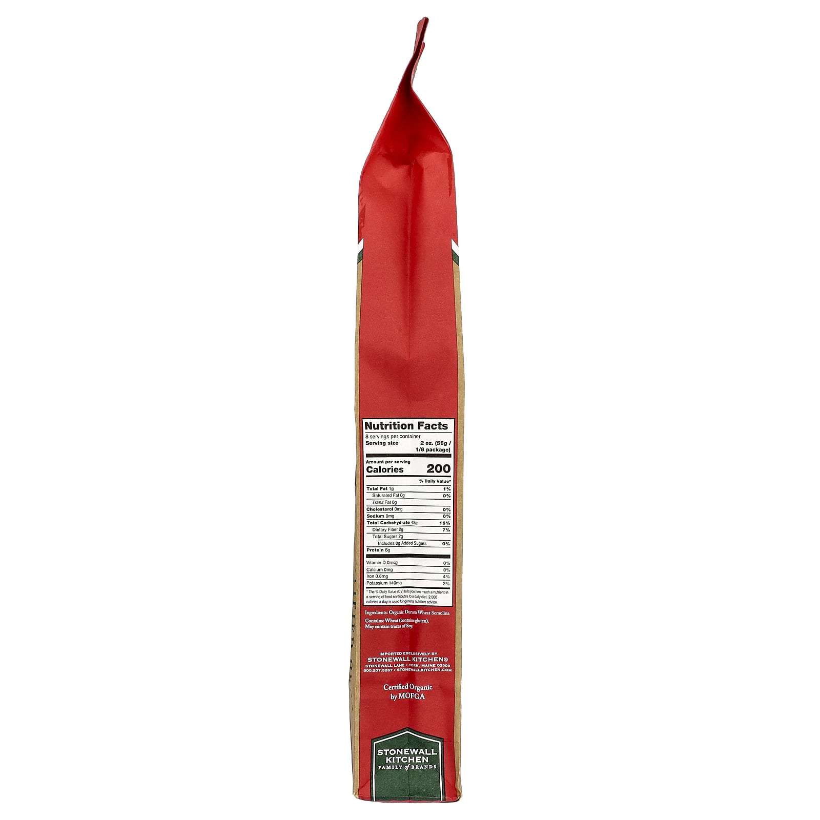 Montebello, Organic Capellini, 16 oz (454 g) - Image 2