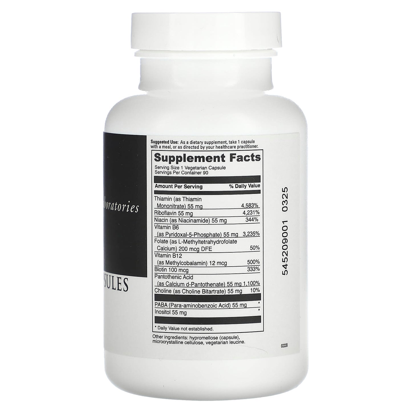 DaVinci Laboratories Stress B Capsules - 90 Capsules for Anxiety Relief - Image 2