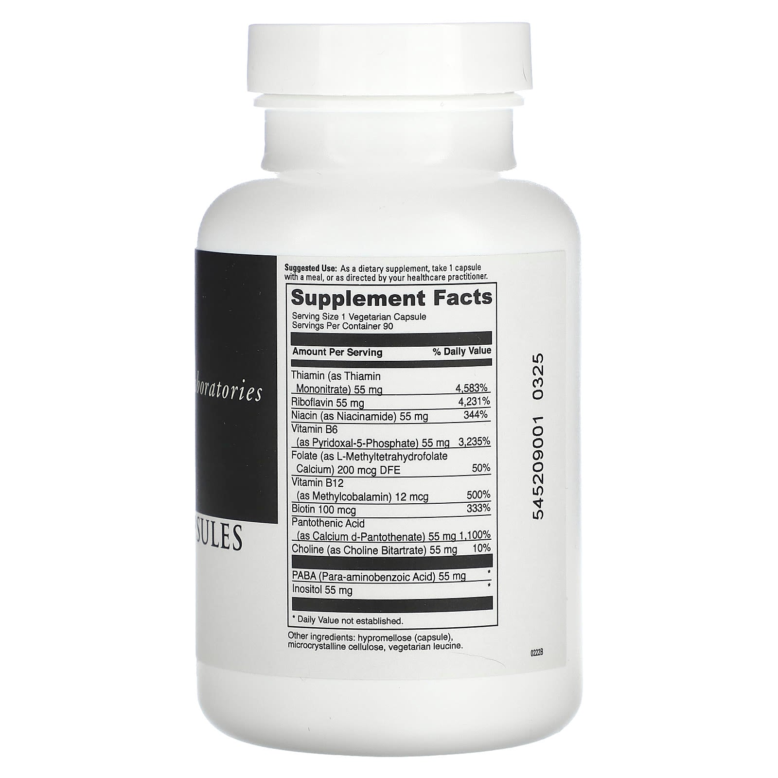 DaVinci Laboratories Stress B Capsules - 90 Capsules for Anxiety Relief - Image 2