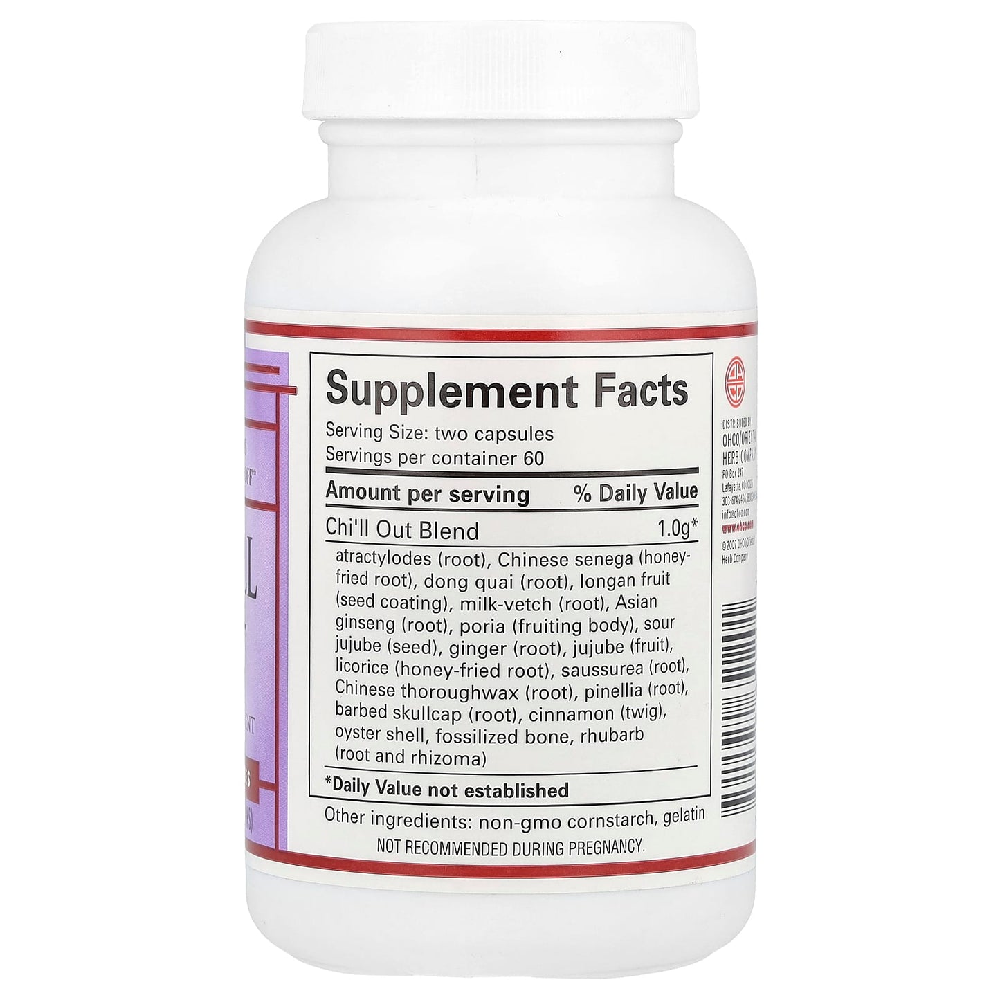 Snap Dynasty, Chi'll Out, 120 Capsules - Image 2