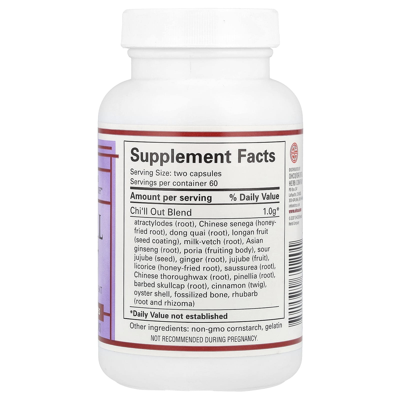 Snap Dynasty, Chi'll Out, 120 Capsules - Image 2