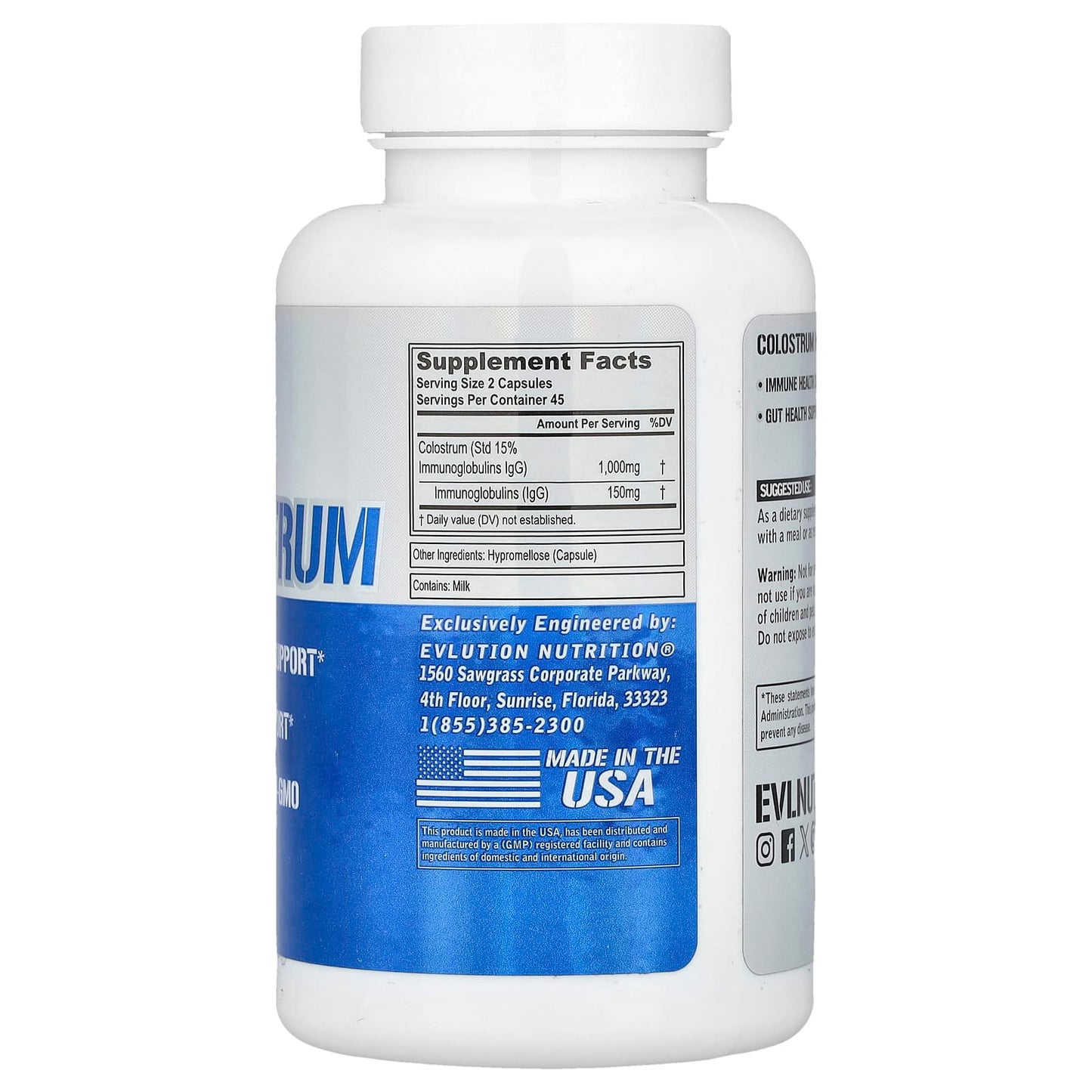 EVLution Nutrition - Colostrum for Immune Health & Gut Support - Image 2