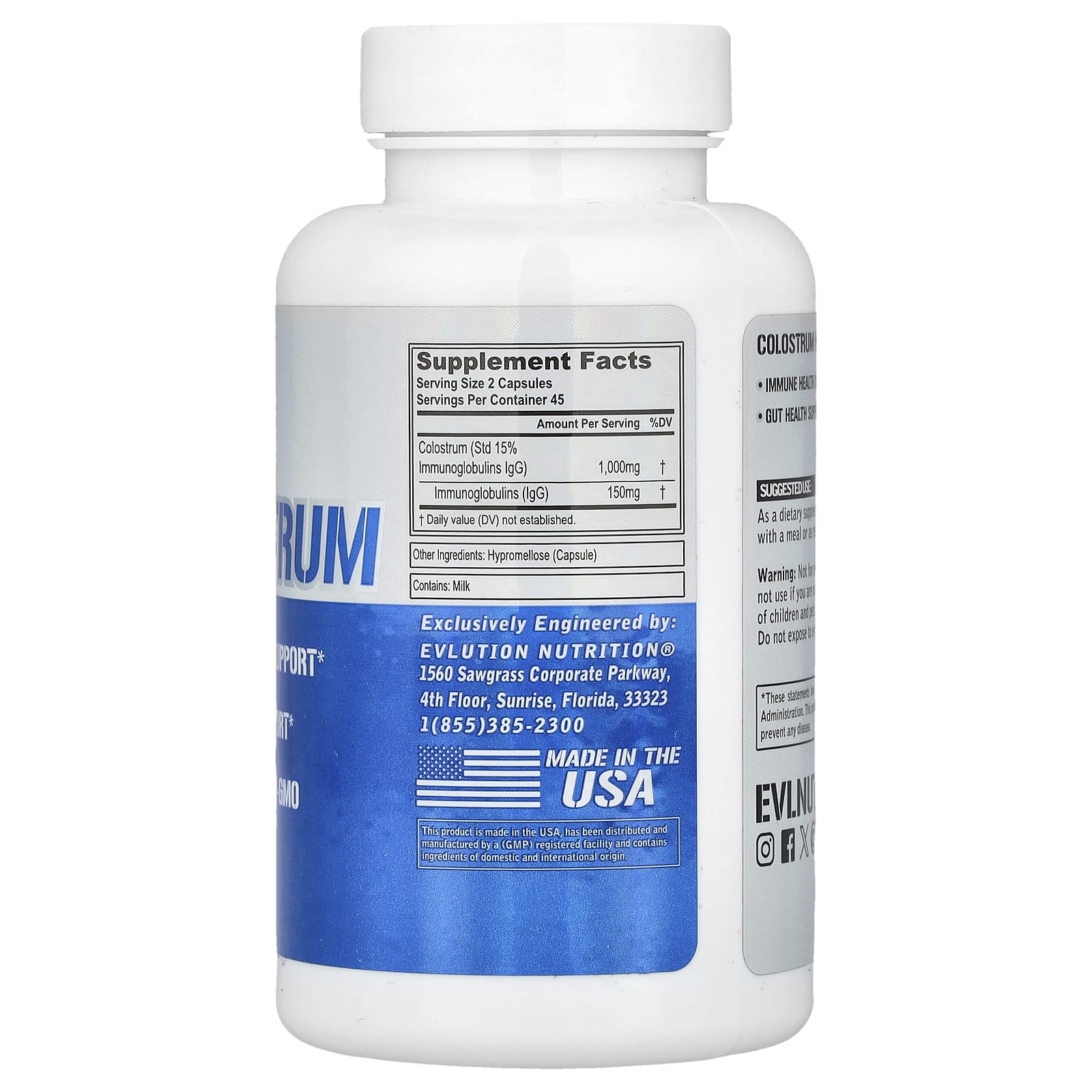 EVLution Nutrition - Colostrum for Immune Health & Gut Support - Image 2
