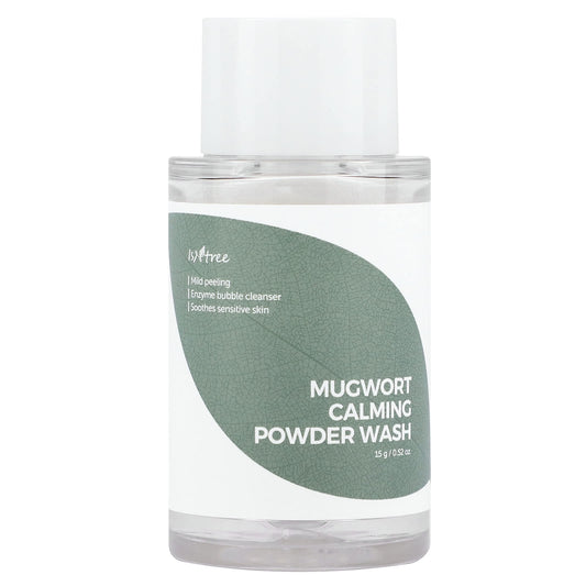 ISNtree Mugwort Calming Powder Wash for Sensitive Skin - 0.52 oz - Image 1