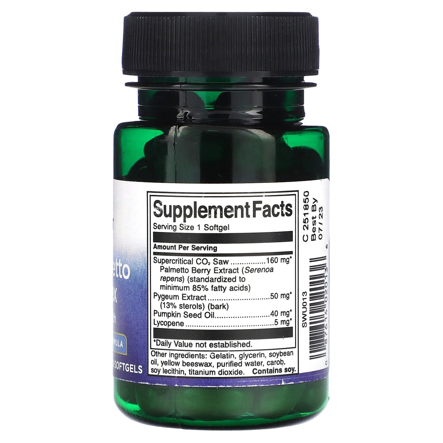 Swanson, Saw Palmetto Complex, 60 Softgels - Image 2