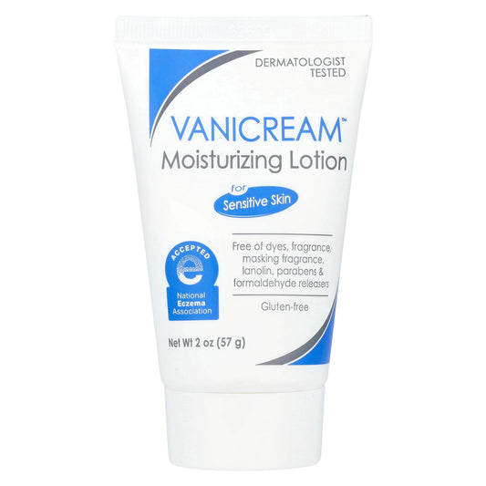 Vanicream, Moisturizing Lotion For Sensitive Skin, Fragrance Free, 2 oz (57 g) - Image 1