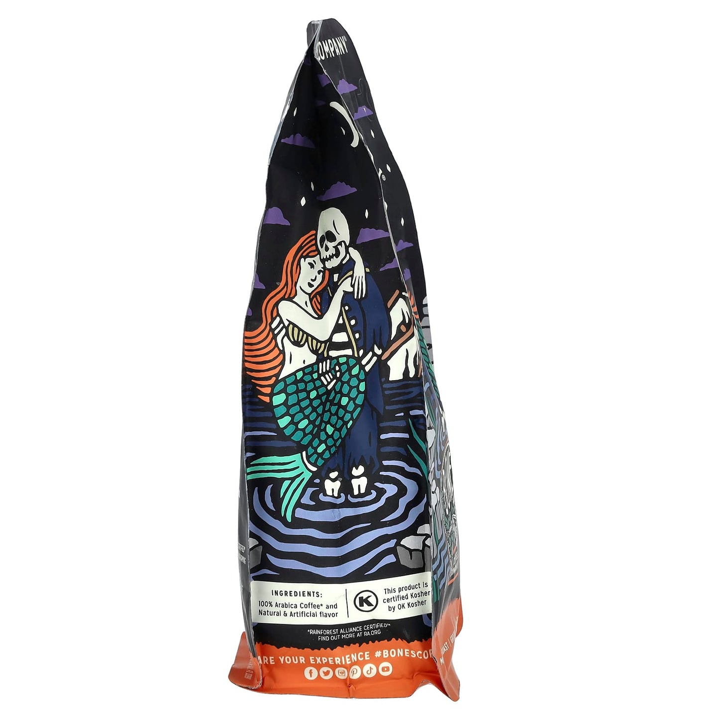 Salty Siren Sea Salted Caramel Mocha Coffee by Bones Coffee - Image 2