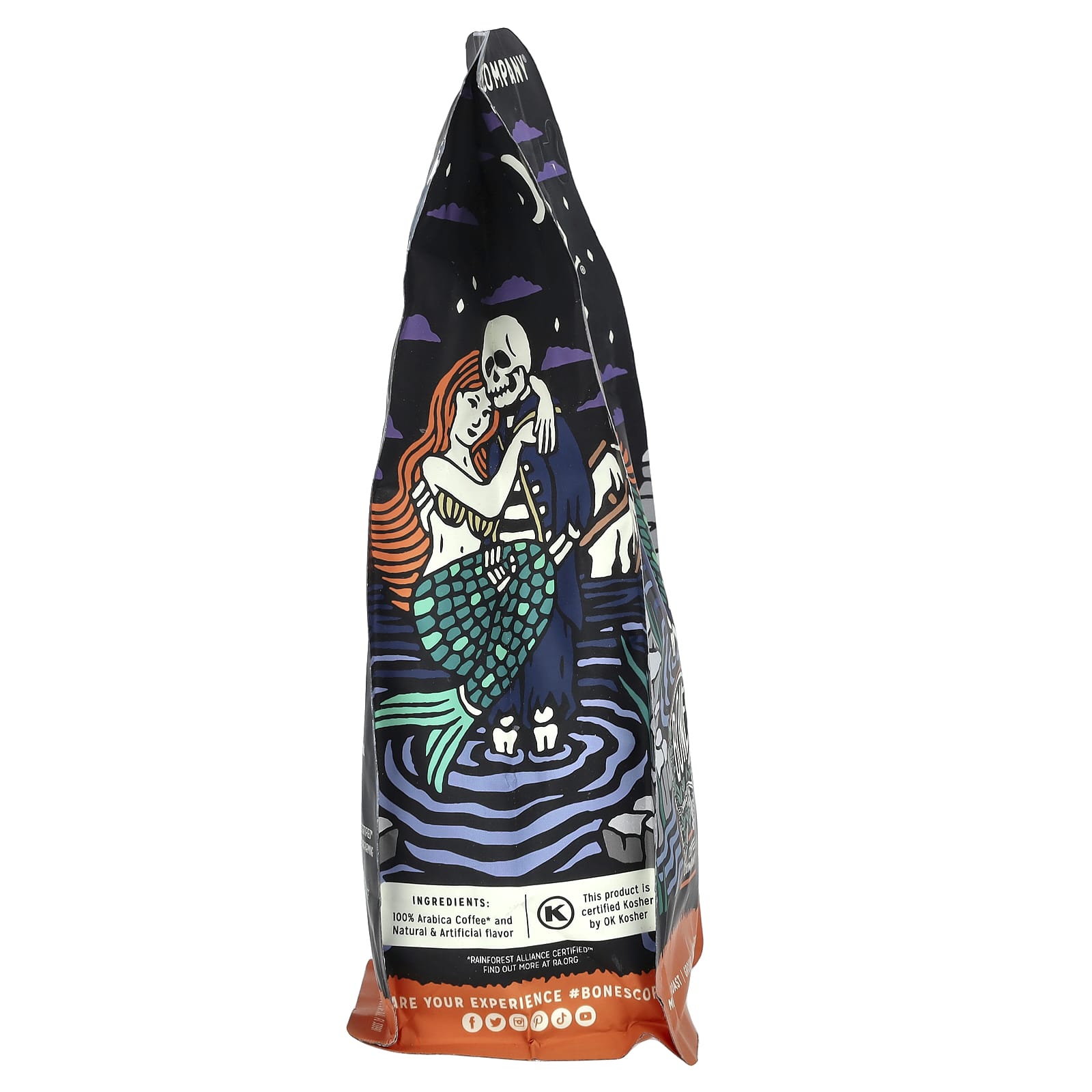 Salty Siren Sea Salted Caramel Mocha Coffee by Bones Coffee - Image 2