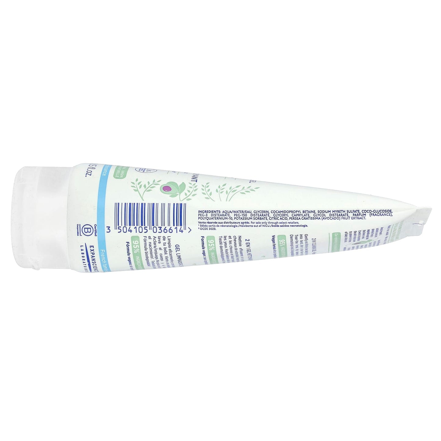 Mustela, Baby, 2 in 1 Cleansing Gel, Hair and Body, Normal Skin, 6.76 fl oz (200 ml) - Image 2