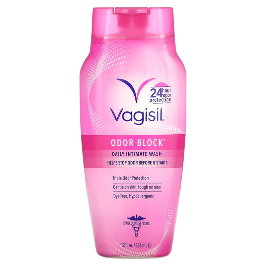 Vagisil, Odor Block, Daily Intimate Wash, 12 fl oz (354 ml) - Image 1