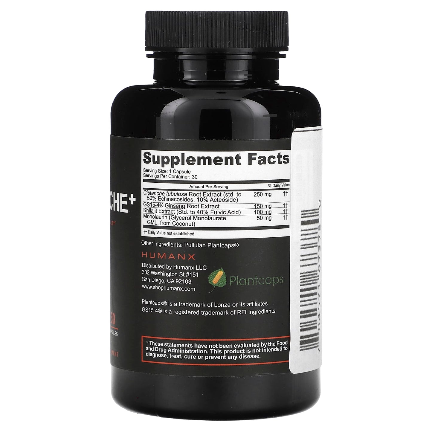 Boost Vitality with Humanx Cistanche+ 550mg Capsules - Image 2