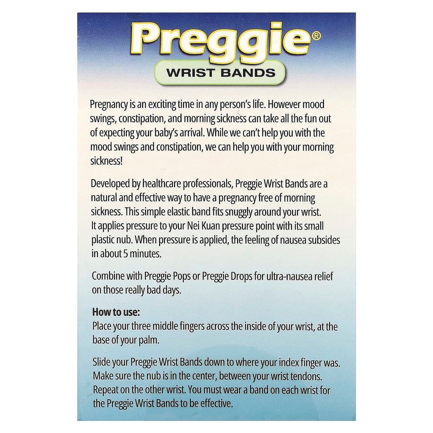 Preggie, Wrist Bands, Beige, 4 Wrist Bands - Image 2