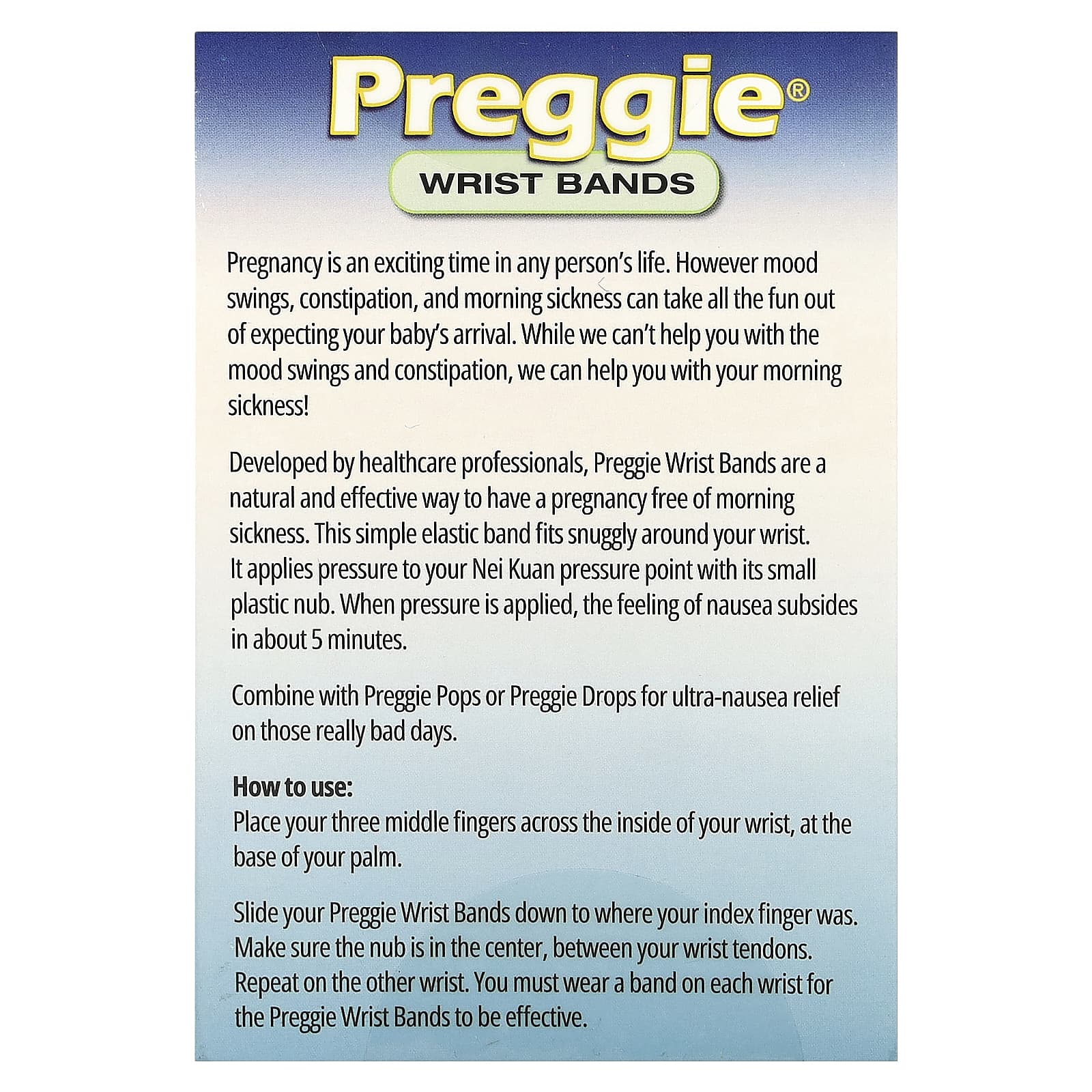 Preggie, Wrist Bands, Beige, 4 Wrist Bands - Image 2