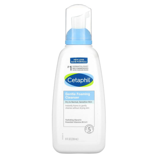 Gentle Fragrance-Free Foaming Cleanser by Cetaphil - 8 fl oz - Image 1