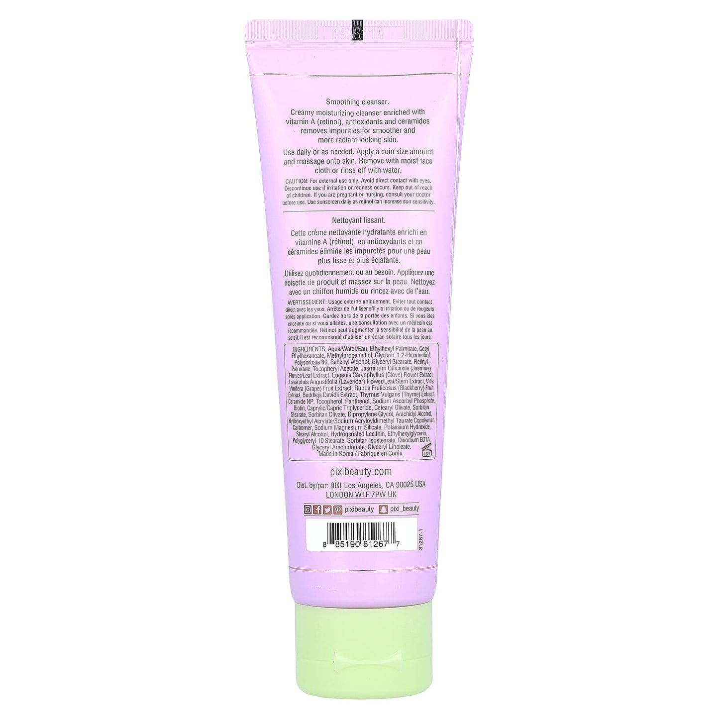 Pixi Beauty, Skintreats, Retinol Jasmine Cleanser, 4.6 fl oz (135 ml) - Image 2