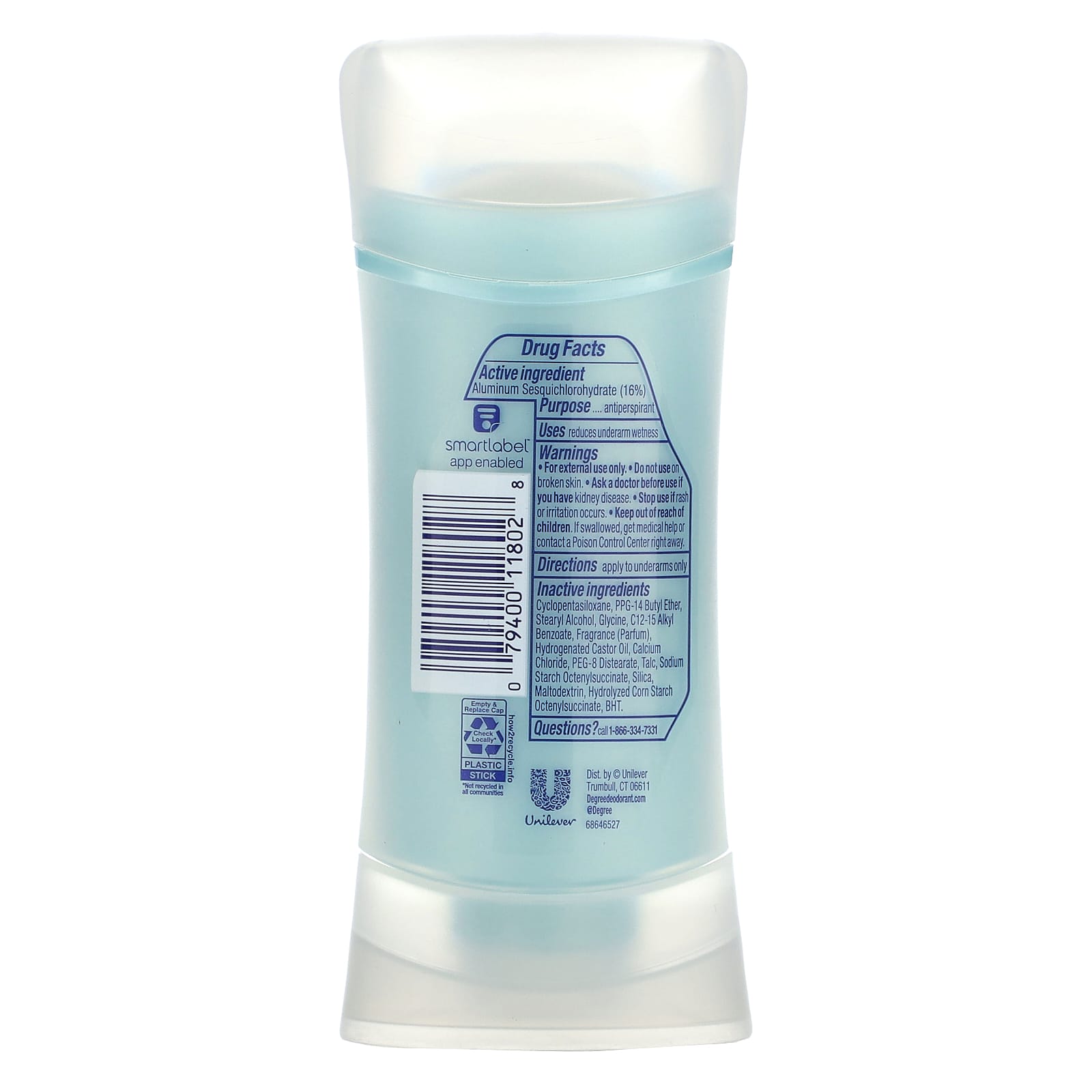 Degree Advanced 72 Hour MotionSense Antiperspirant Deodorant, 2.6 oz - Image 2