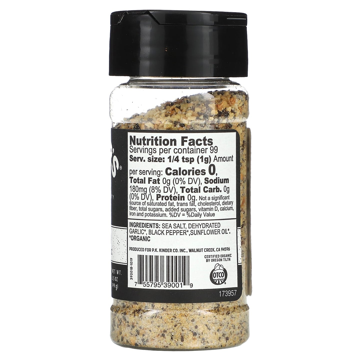 KINDER'S, Seasoning, The Blend, Salt, Pepper & Garlic, 3.5 oz (99 g) - Image 2