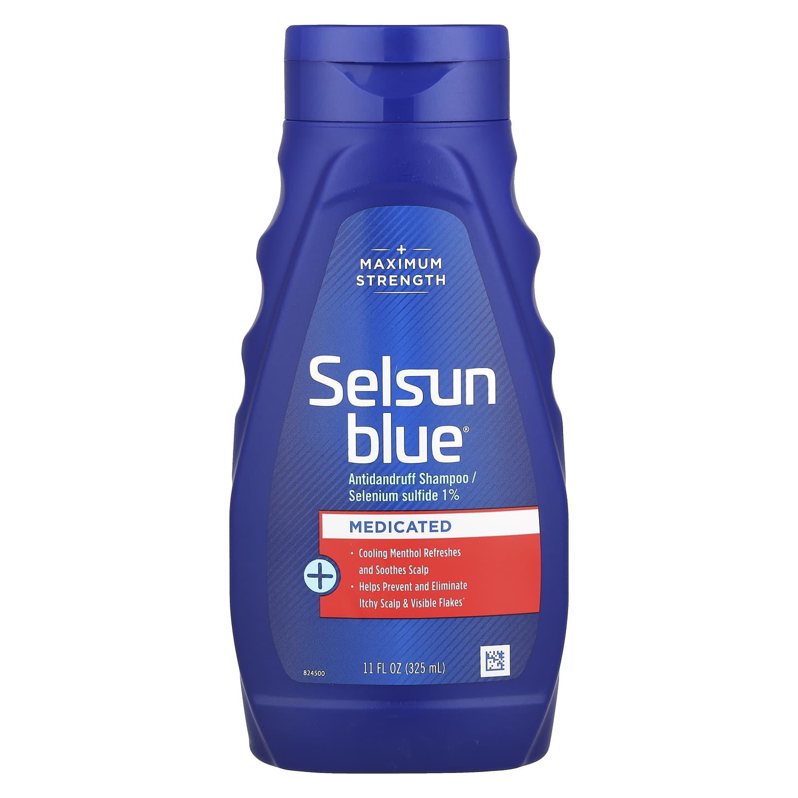 Selsun Blue, Antidandruff Shampoo, Medicated, 11 fl oz (325 ml) - Image 1