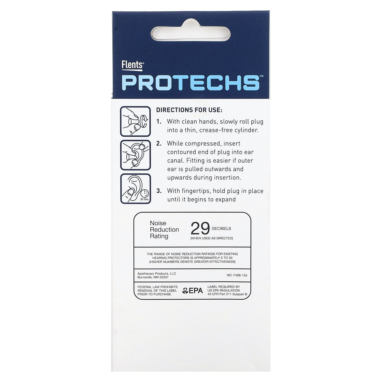 Flents Noise Reduction Ear Plugs, 25 Pair, Comfortable and Effective - Image 2